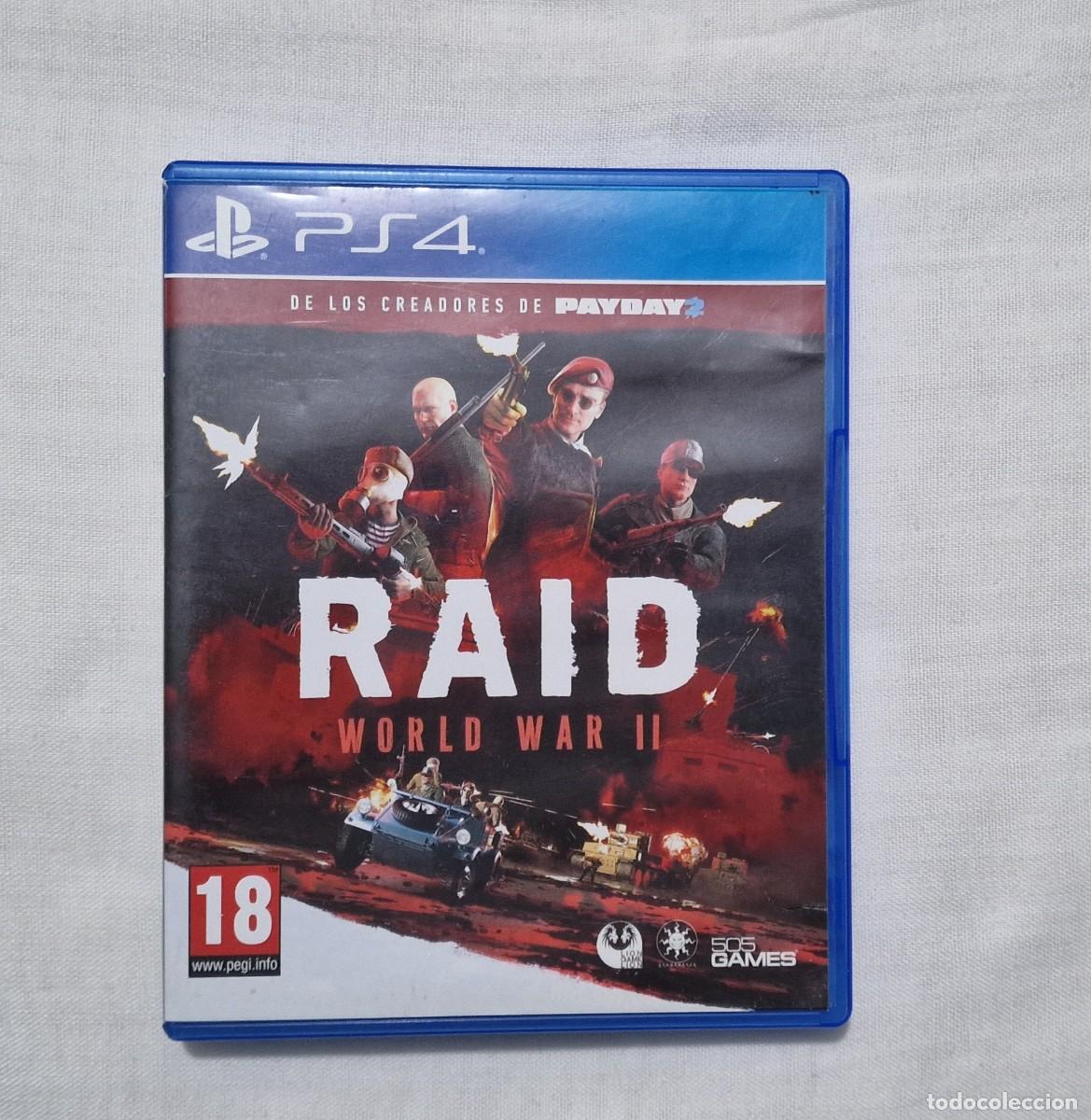 Videojuegos y consolas PS4 de segunda mano: Raid World War II Ps4 - Foto 1