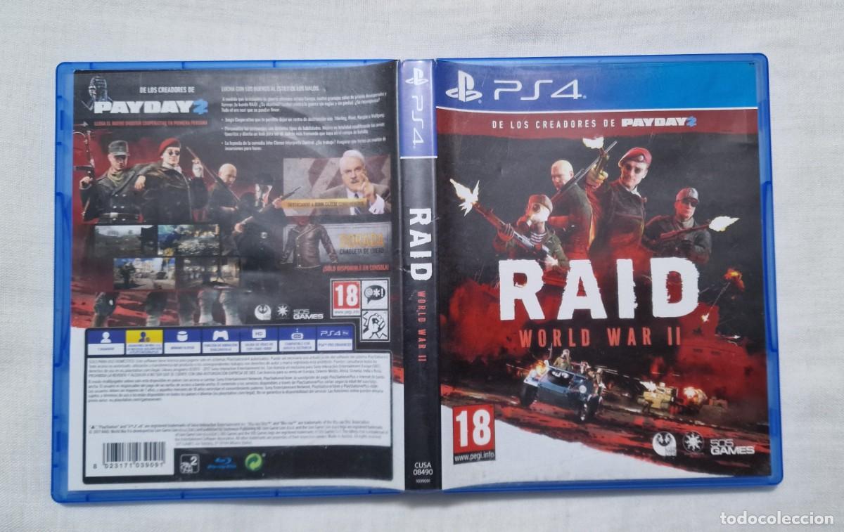 Videojuegos y consolas PS4 de segunda mano: Raid World War II Ps4 - Foto 3