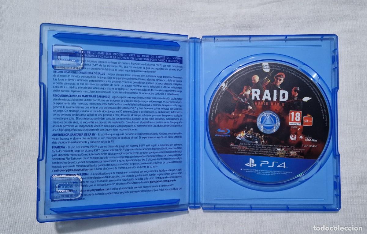 Videojuegos y consolas PS4 de segunda mano: Raid World War II Ps4 - Foto 4