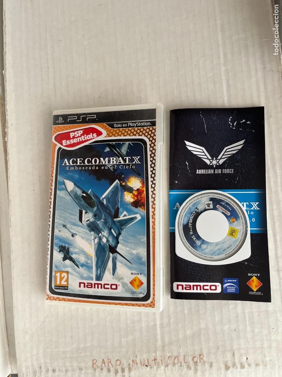 Videojuegos y consolas PS4 de segunda mano: ACE COMBAT X EMBOSCADA EN EL CIELO ESSENTIALS - PSP KREATEN - Foto 1