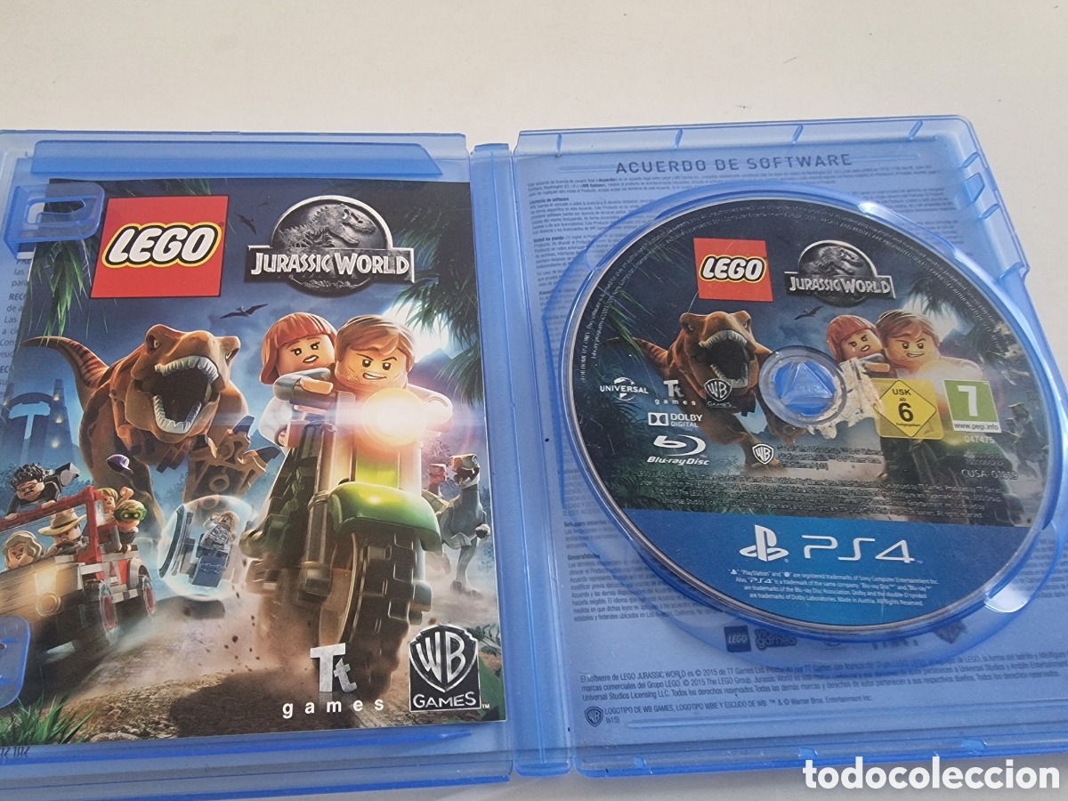 Videojuegos y consolas PS4 de segunda mano: Lego Jurassic World PS4 - Foto 2