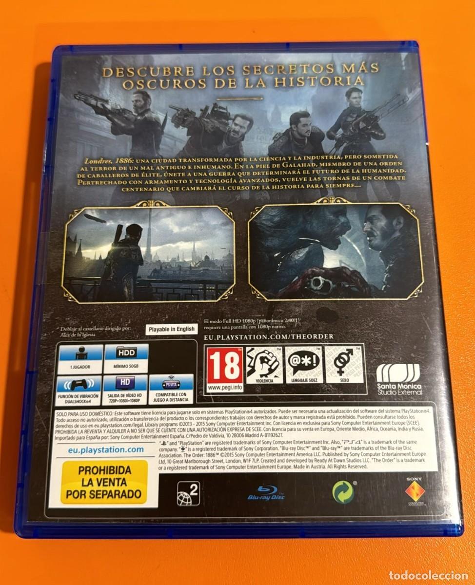 Videojuegos y consolas PS4 de segunda mano: The Order 1886 - PS4 (2&ordf; Mano - Bueno) - Foto 2