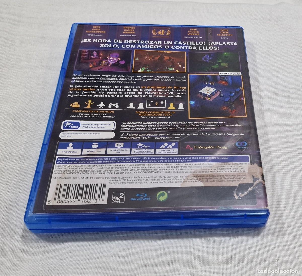 Videojuegos y consolas PS4 de segunda mano: Smash Hit Plunder Ps4 VR - Foto 2