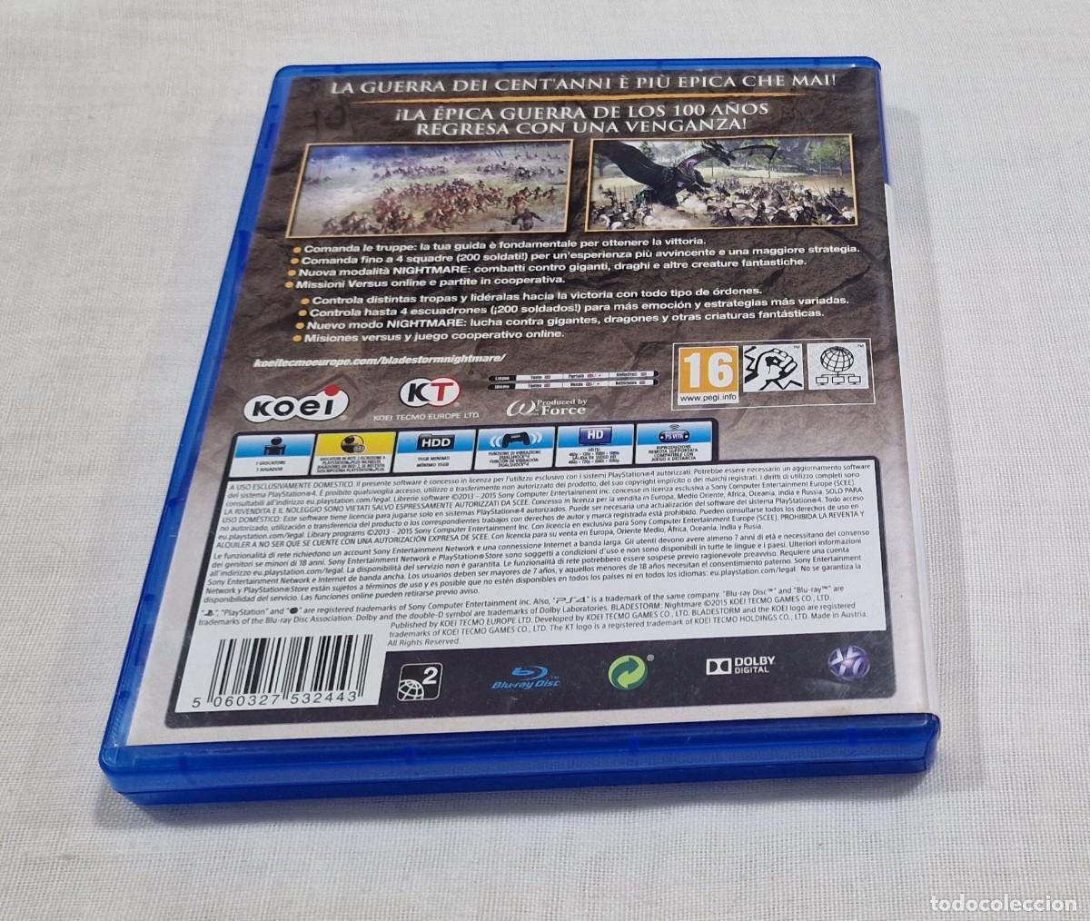 Videojuegos y consolas PS4 de segunda mano: Bladestorm Nightmare Ps4 - Foto 2