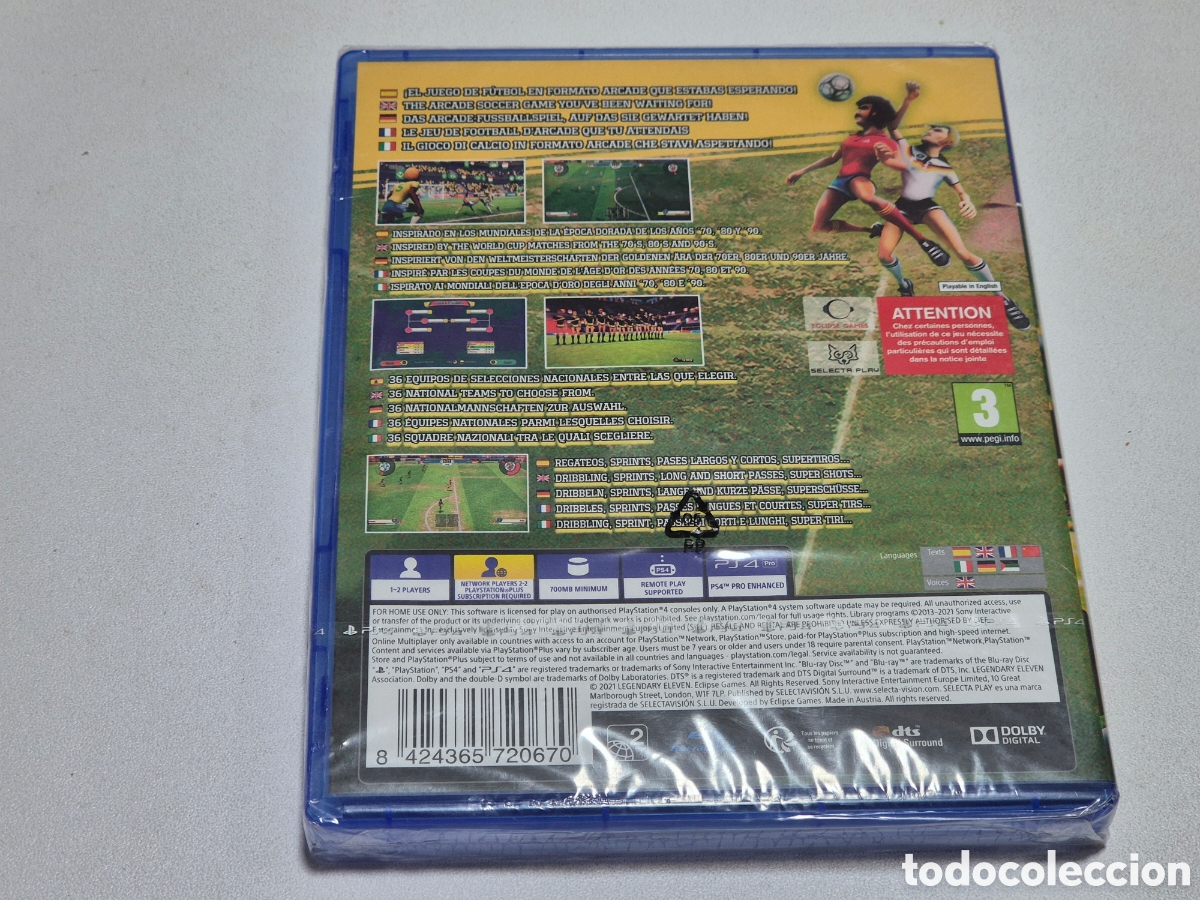 Videojuegos y consolas PS4 de segunda mano: LEGENDARY ELEVEN . Ps4 - Foto 2