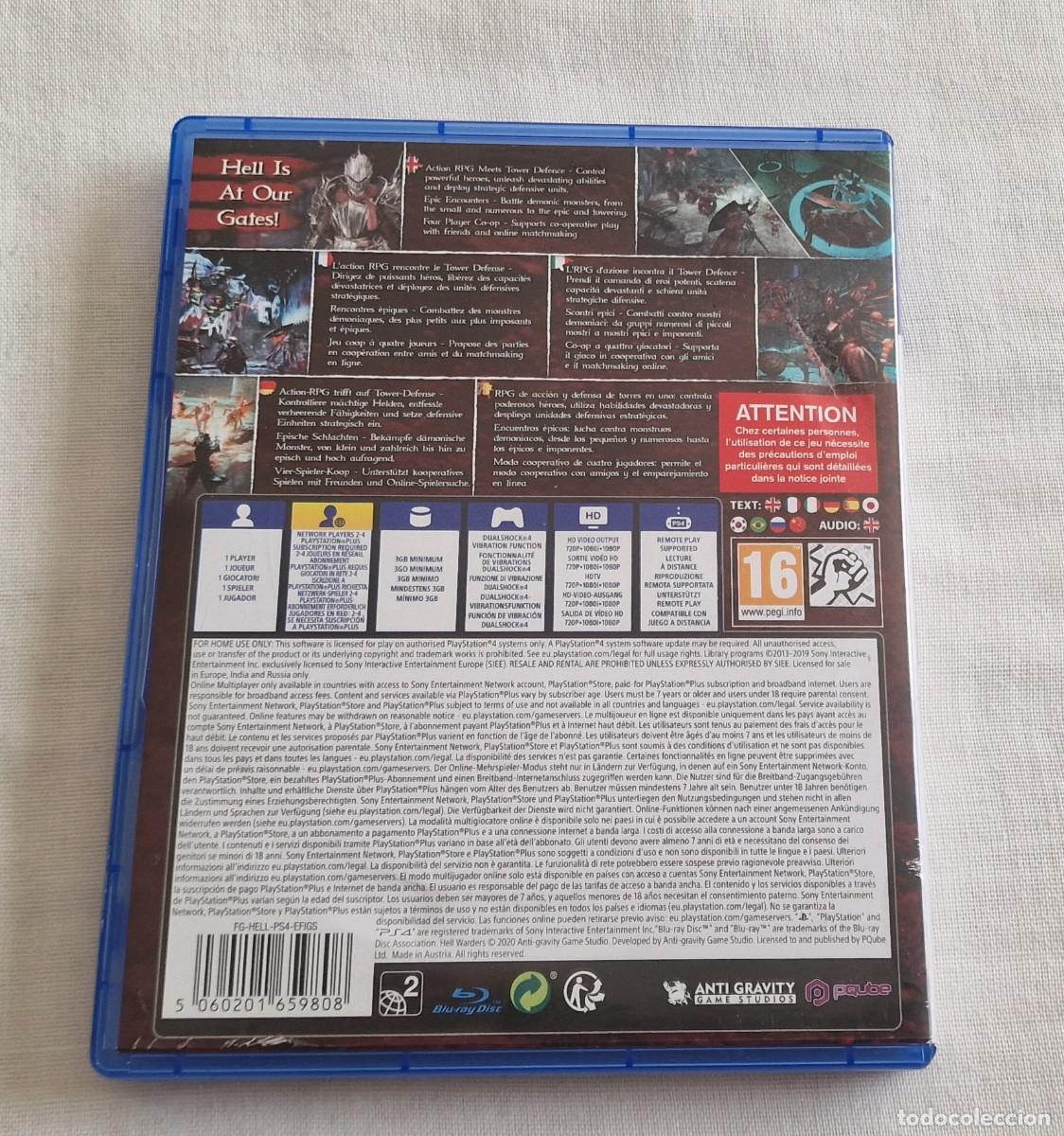 Videojuegos y consolas PS4 de segunda mano: HellWarders Playstation 4 - Foto 2