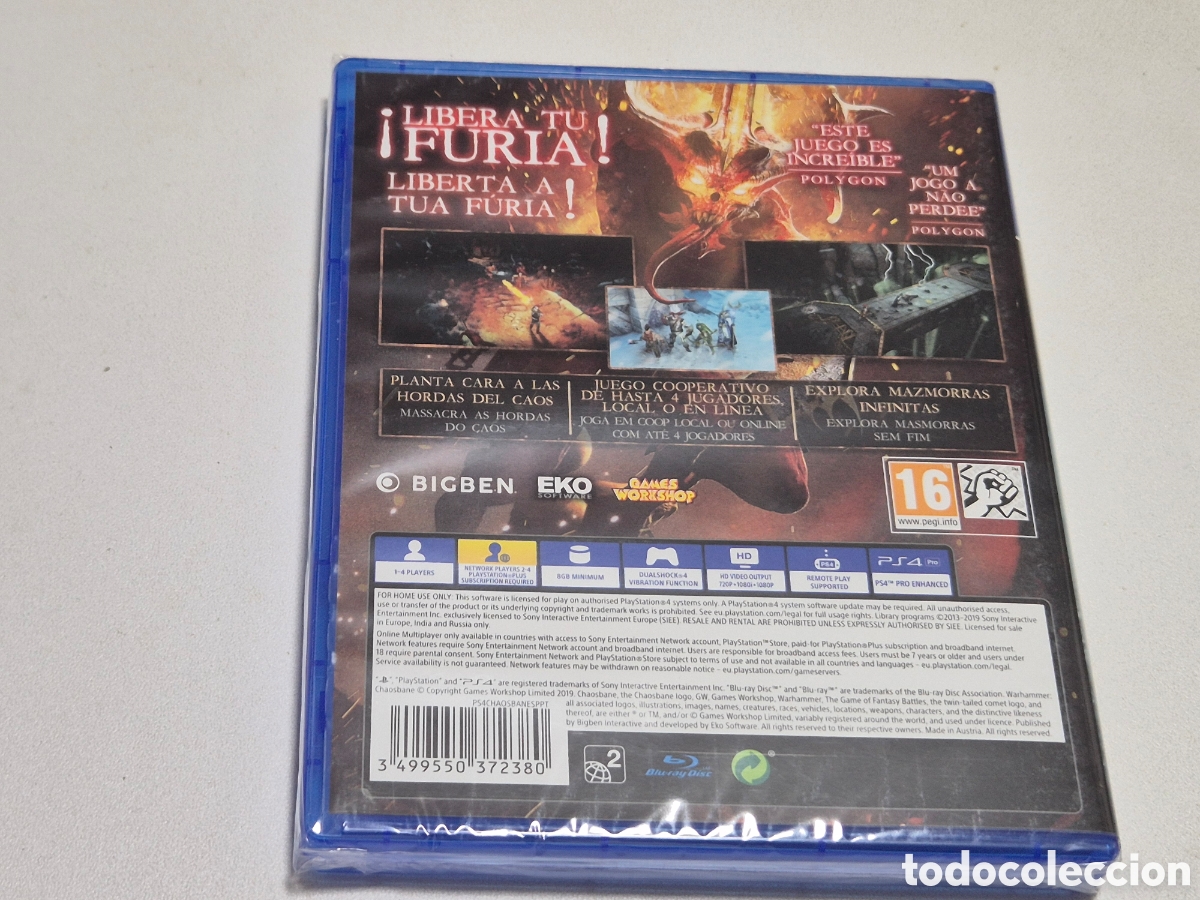 Videojuegos y consolas PS4 de segunda mano: WARHAMMER CHAOSBANE . Ps4 - Foto 2