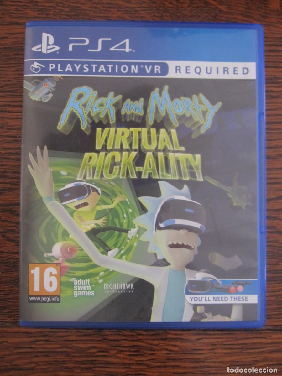Videojuegos y consolas PS4 de segunda mano: RICK AND MORTY / VIRTUAL RICK-ALITY. PS4 - Foto 1