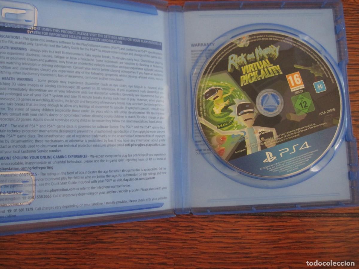 Videojuegos y consolas PS4 de segunda mano: RICK AND MORTY / VIRTUAL RICK-ALITY. PS4 - Foto 2