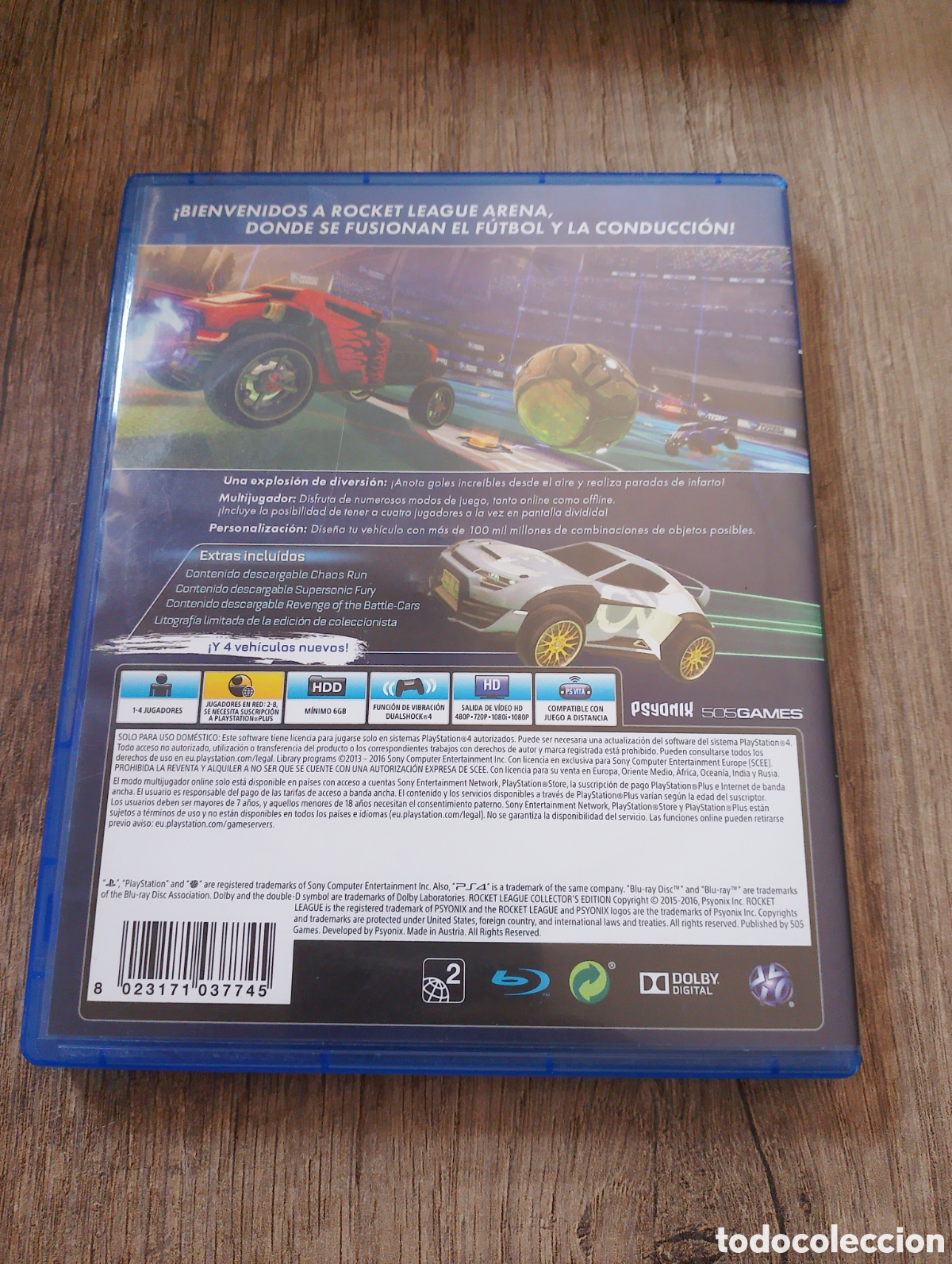 Videojuegos y consolas PS4 de segunda mano: Juego PS4 Rocket League - Foto 3