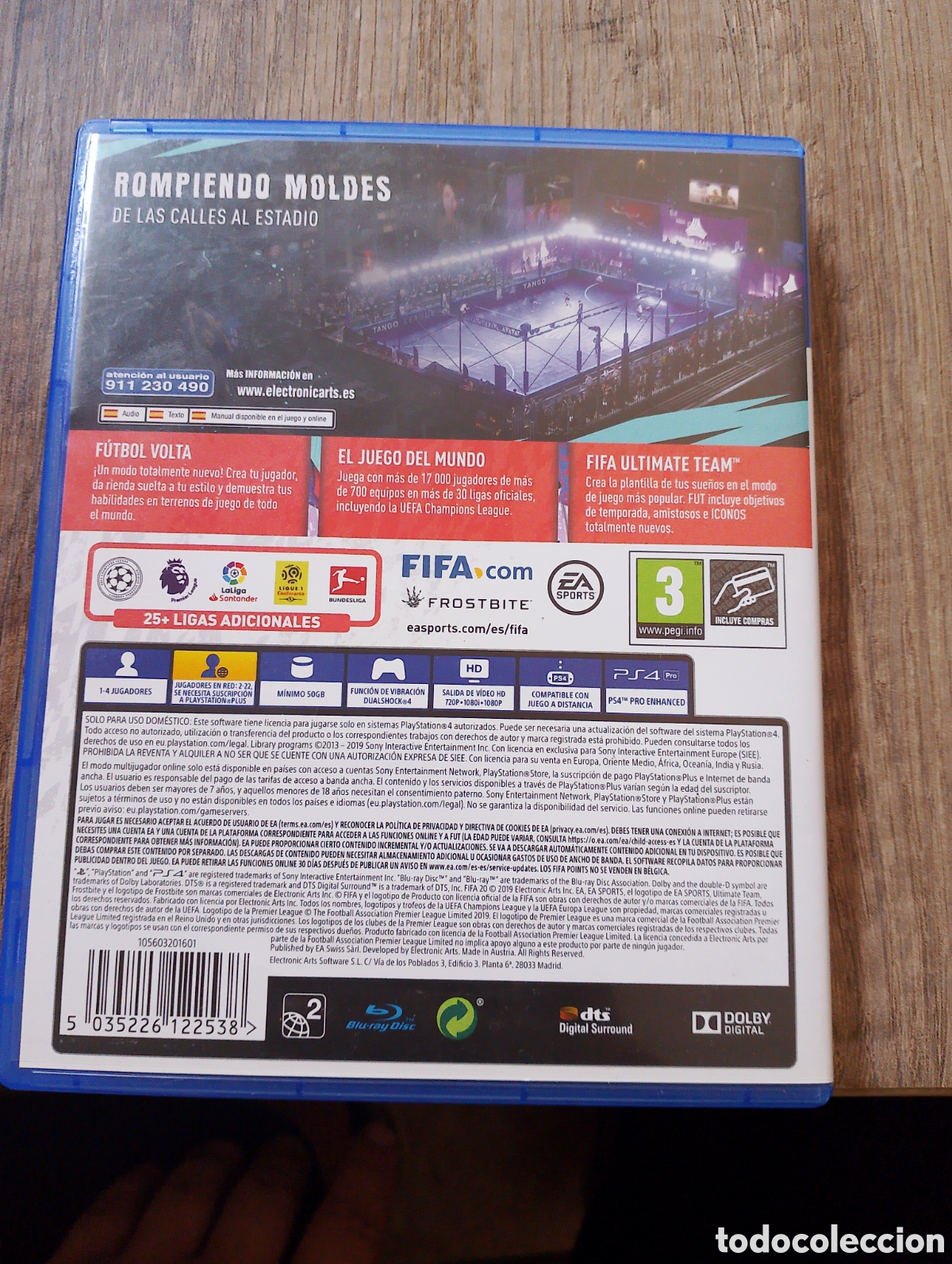 Videojuegos y consolas PS4 de segunda mano: Juego PS4 FIFA 2020 EA - Foto 2