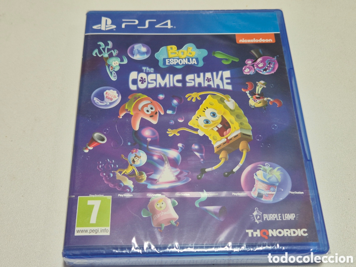 Videojuegos y consolas PS4 de segunda mano: BOB ESPONJA THE COSMIC SHAKE - Foto 1