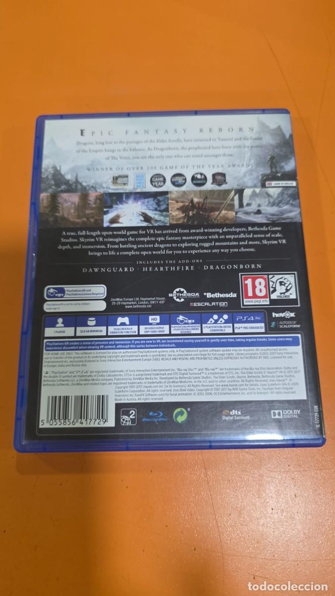 Videojuegos y consolas PS4 de segunda mano: The Elder Scrolls: SKYRIM VR [PS4] IMPORTACI&Oacute;N - Foto 2