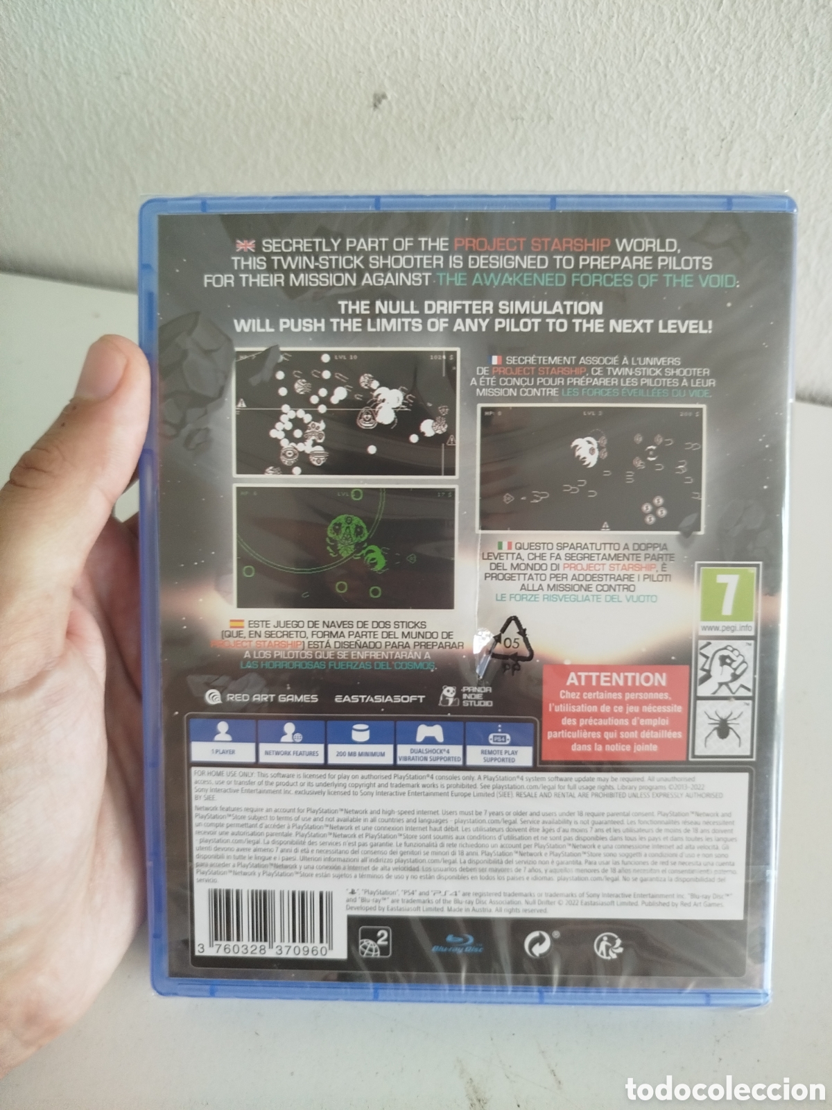 Videojuegos y consolas PS4 de segunda mano: Null drifter ps4 precintado - Foto 5