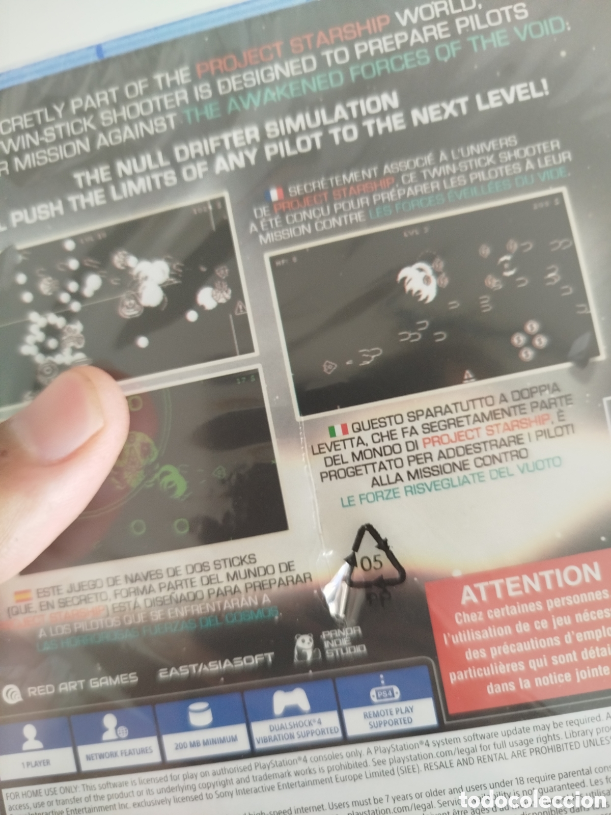 Videojuegos y consolas PS4 de segunda mano: Null drifter ps4 precintado - Foto 6