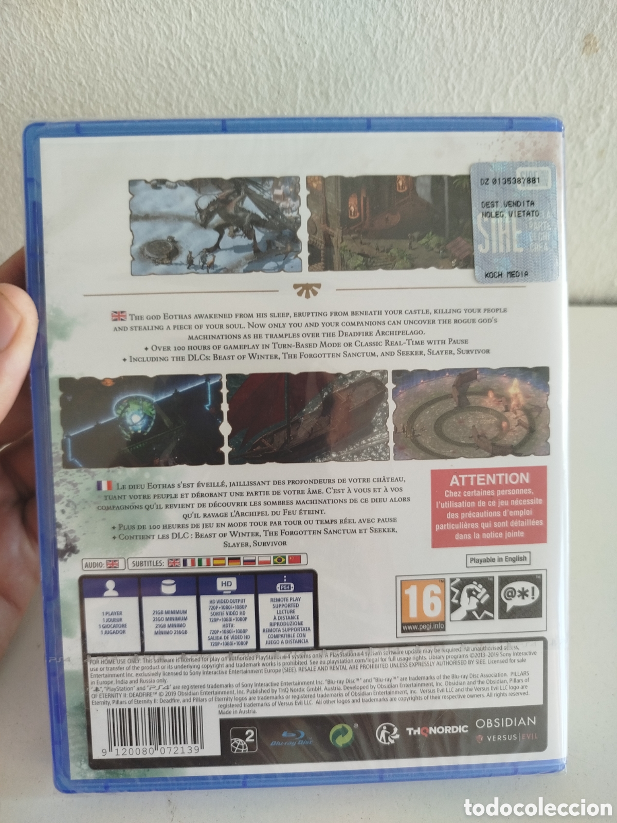 Videojuegos y consolas PS4 de segunda mano: Deadfire ps4 precintado - Foto 6