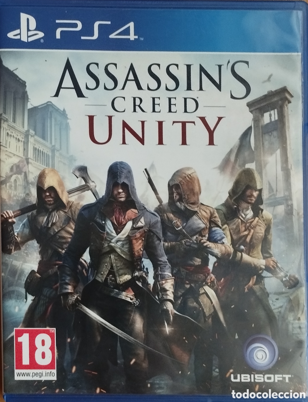 Videojuegos y consolas PS4 de segunda mano: VIDEOJUEGO*ASSASSINS CREED UNITY* PS4 - Foto 1