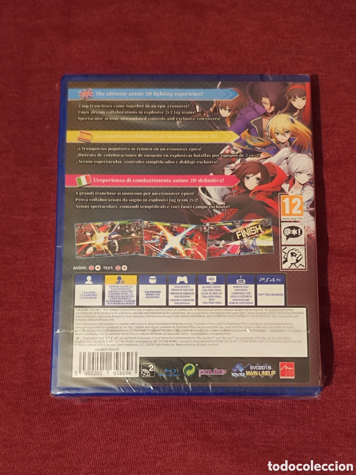 Videojuegos y consolas PS4 de segunda mano: BLAZBLUE CROSS TAG BATTLE PS4 PRECINTADO - Foto 2