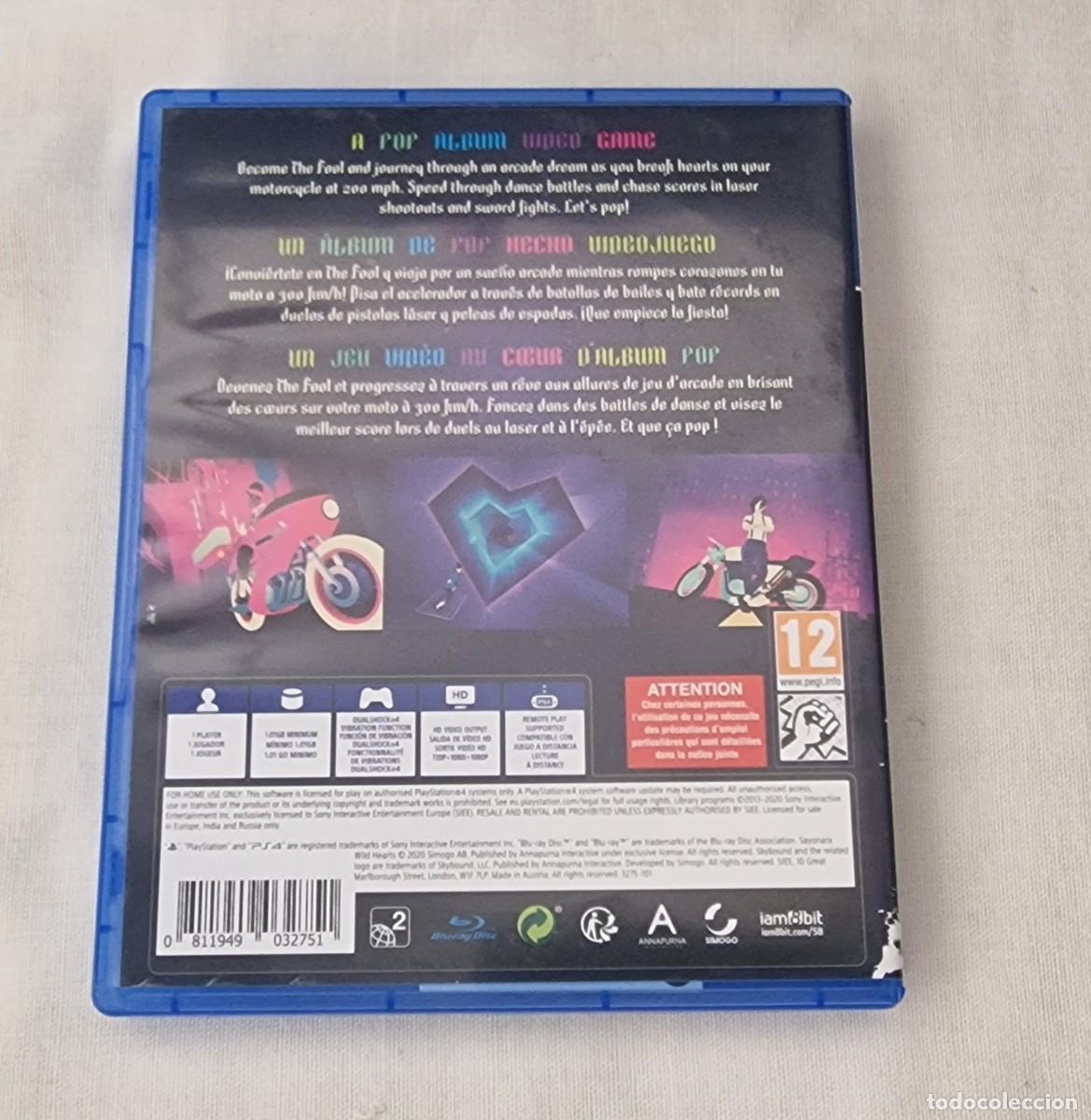Videojuegos y consolas PS4 de segunda mano: Sayonara Wild Hearts Ps4 - Foto 2