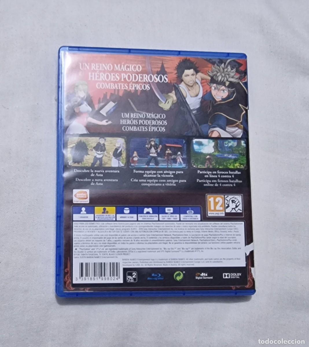 Videojuegos y consolas PS4 de segunda mano: Black Clover Quartet Knights Ps4 - Foto 2
