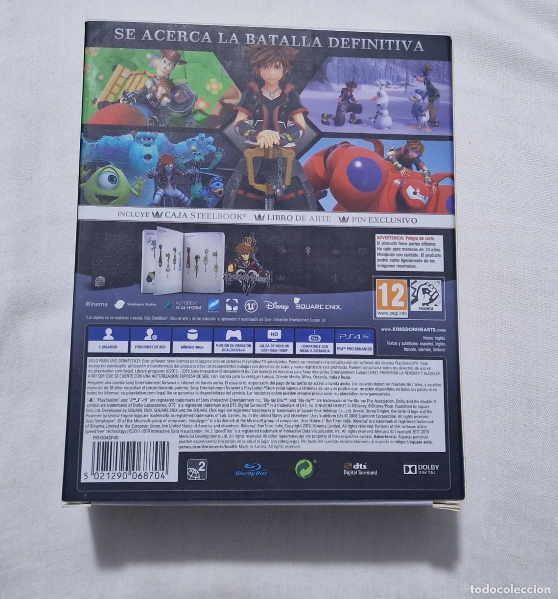 Videojuegos y consolas PS4 de segunda mano: Kingdom Hearts III Deluxe Edition Ps4 - Foto 2
