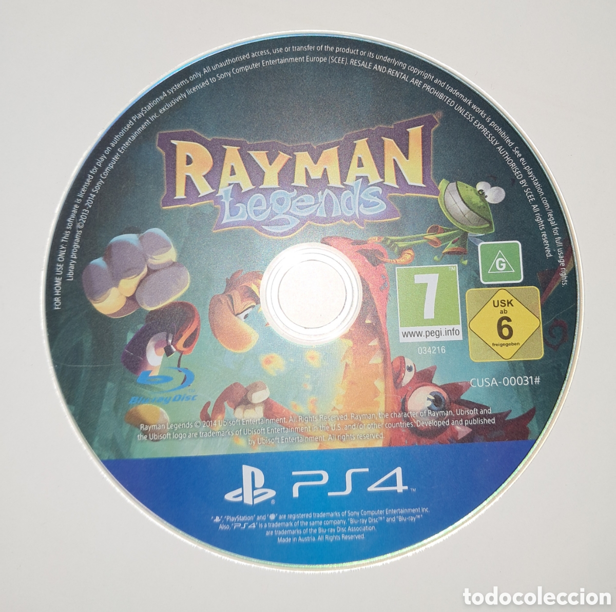 Videojuegos y consolas PS4 de segunda mano: RAYMAN LEGENDS JUEGO PS4 PLAYSTATION 4 - Foto 1