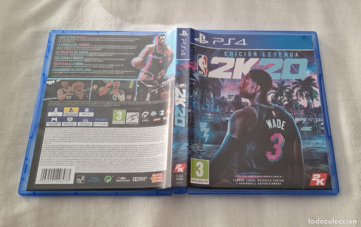 Videojuegos y consolas PS4 de segunda mano: NBA 2K20 Legend Edition Ps4 - Foto 5