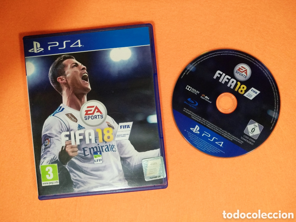 Videojuegos y consolas PS4 de segunda mano: Ps4 - Fifa 18 - Playstation 4 - Foto 1
