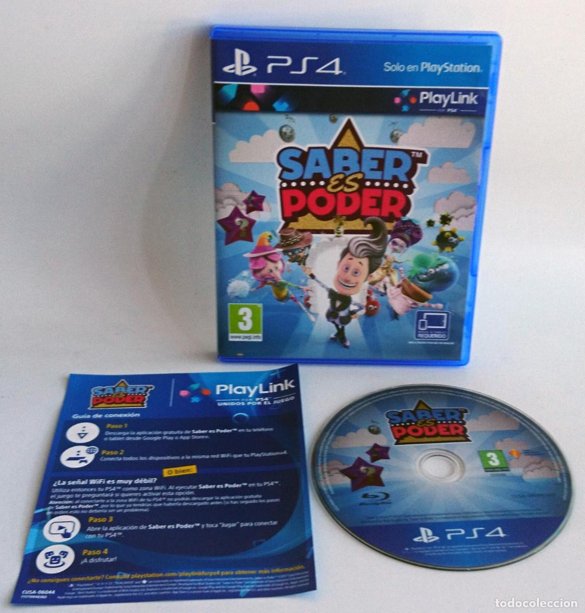Videojuegos y consolas PS4 de segunda mano: SABER ES PODER PARA PLAYSTATION 4 PLAY STATION PS4 - Foto 1