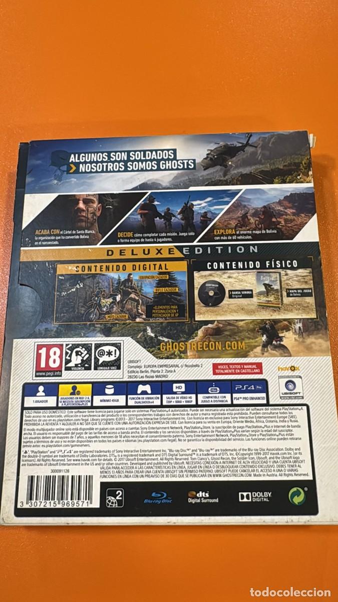 Videojuegos y consolas PS4 de segunda mano: Ghost Recon Wildlands - Deluxe Edition - PS4 - Foto 4