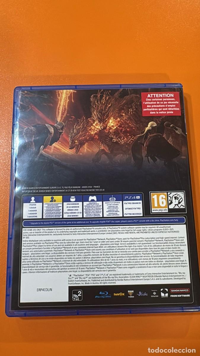 Videojuegos y consolas PS4 de segunda mano: Elden Ring Nightreign - PS4 - Foto 2