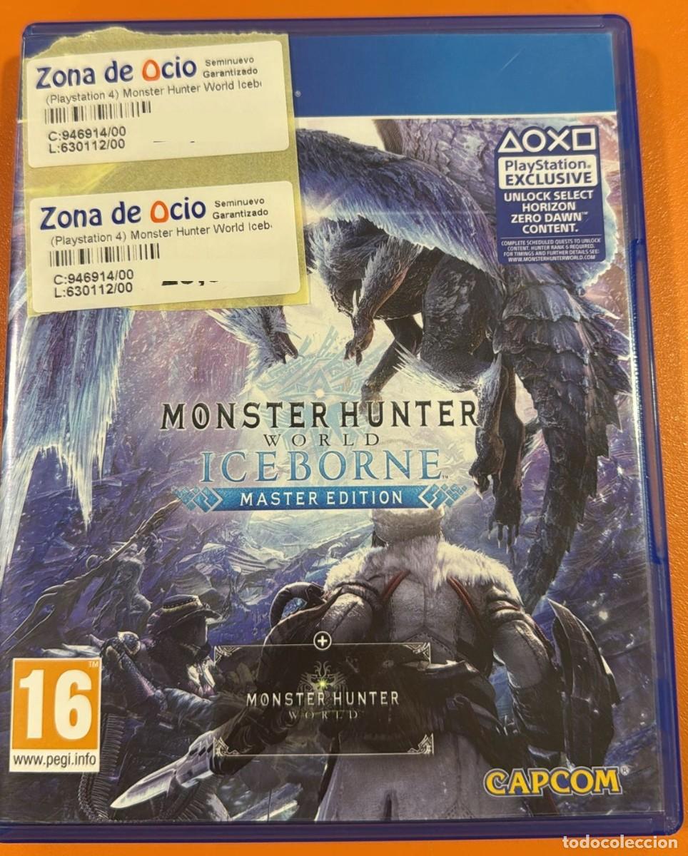 Videojuegos y consolas PS4 de segunda mano: Monster Hunter World Iceborn Master Edition [PS4] - Foto 1