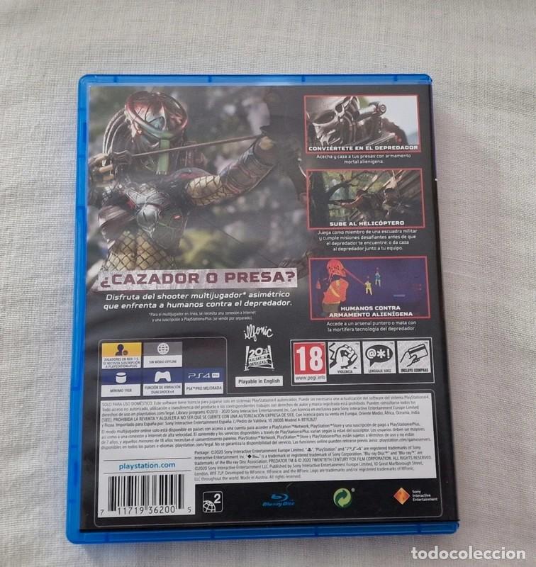 Videojuegos y consolas PS4 de segunda mano: Predator Hunting Grounds Ps4 - Foto 2