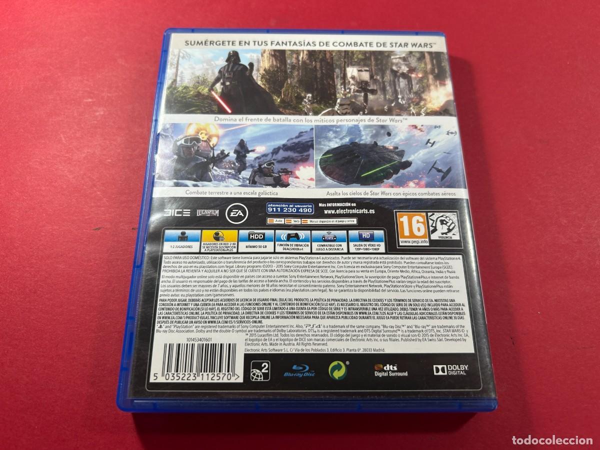 Videojuegos y consolas PS4 de segunda mano: STAR WARS BATTLEFRONT - PS4 PLAYSTATION 4 - Foto 2