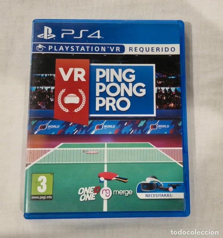 Videojuegos y consolas PS4 de segunda mano: Ping Pong Pro VR Ps4 - Foto 1