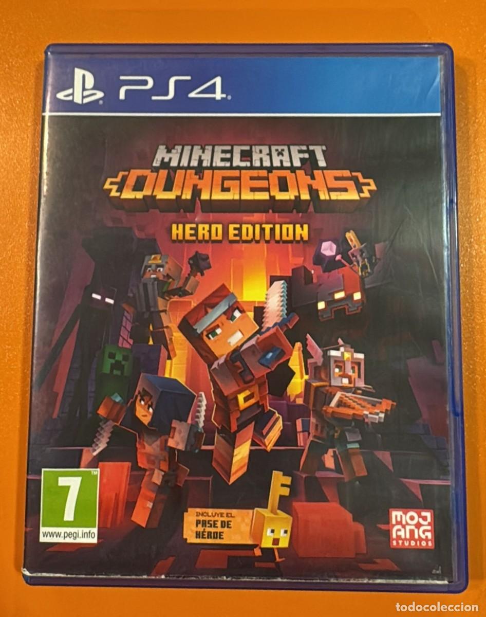 Videojuegos y consolas PS4 de segunda mano: Minecraft Dungeons - Hero Edition [PS4] - Foto 1