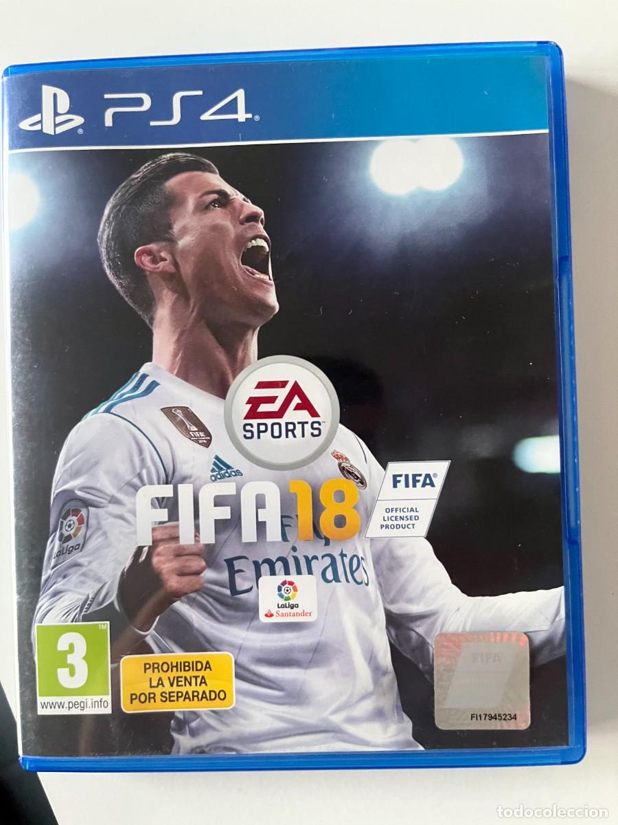 Videojuegos y consolas PS4 de segunda mano: FIFA 18 PS4 Cristiano Ronaldo - Como nuevo - Foto 1