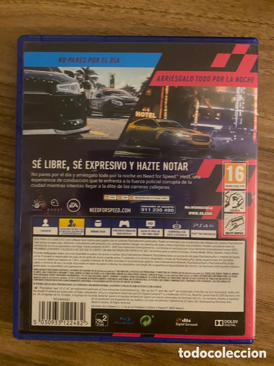 Videojuegos y consolas PS4 de segunda mano: JUEGO PS4 NEED FOR SPEED HEAT - Foto 4