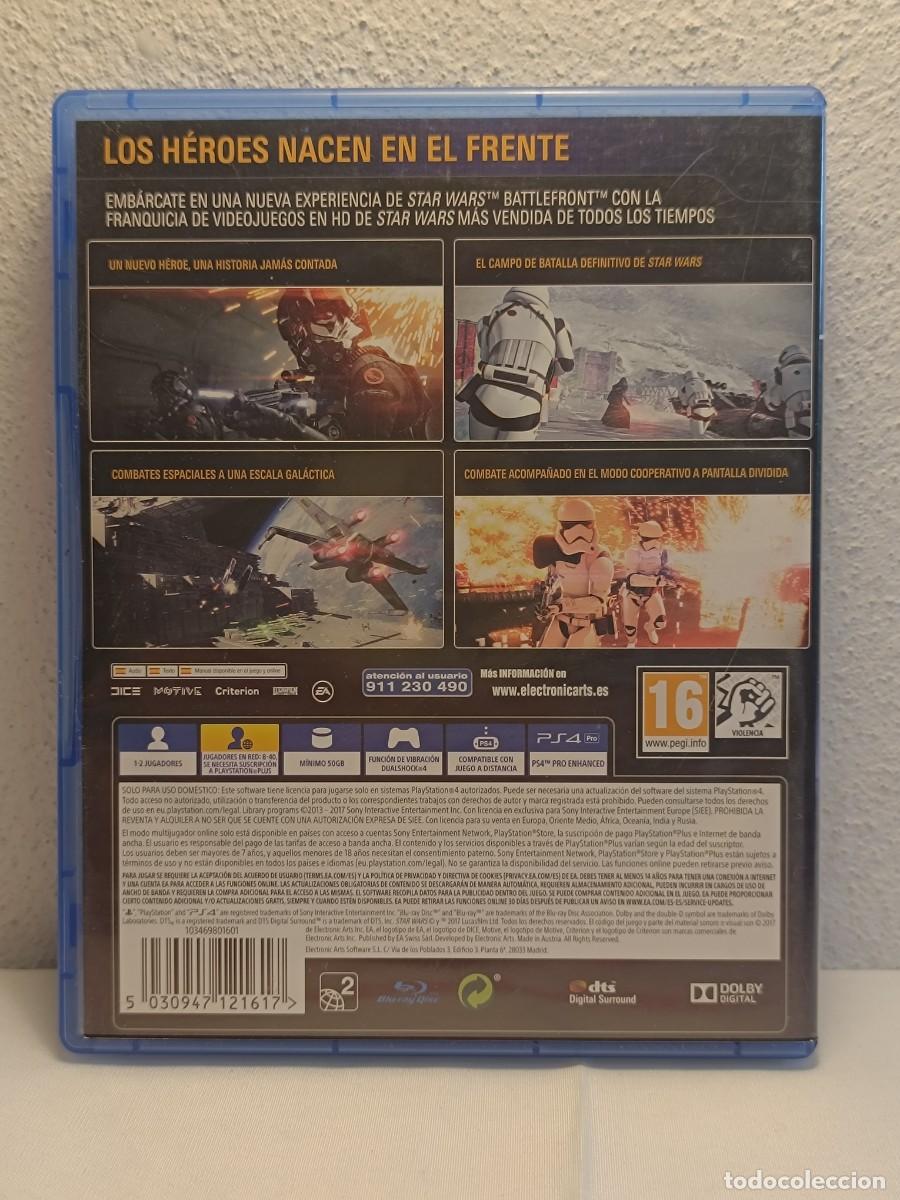 Videojuegos y consolas PS4 de segunda mano: Star Wars Battlefront II ps4 Pal Esp - Foto 5