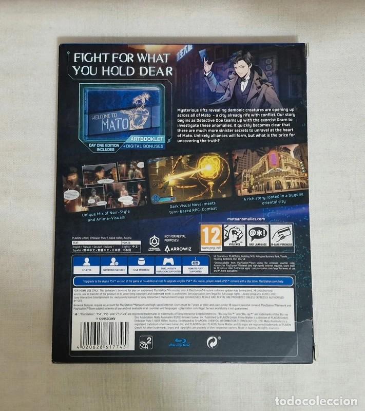 Videojuegos y consolas PS4 de segunda mano: Mato Anomalies Day One Edition Ps4 - Foto 2
