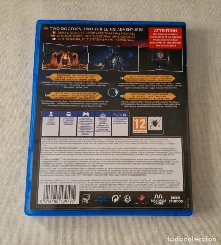 Videojuegos y consolas PS4 de segunda mano: BBC | Doctor Who Duo Bundle Ps4 - Foto 2