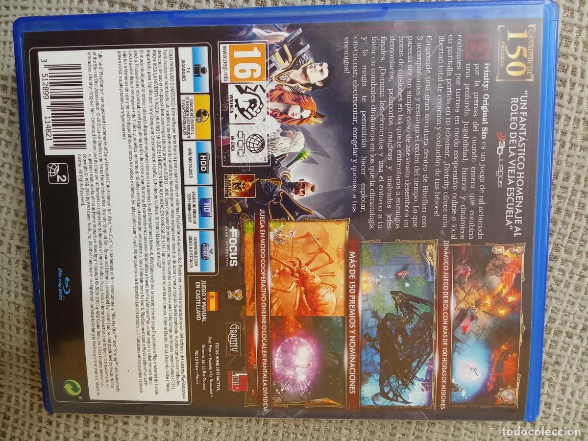 Videojuegos y consolas PS4 de segunda mano: Juego ps4 divinity juego - Foto 4