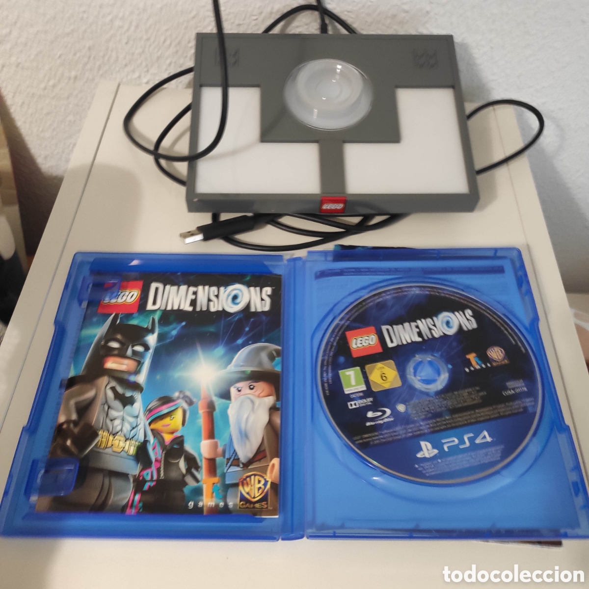 Videojuegos y consolas PS4 de segunda mano: LEGO DIMENSIONS PS4 CON BASE USB PORTAL PAD - Foto 4