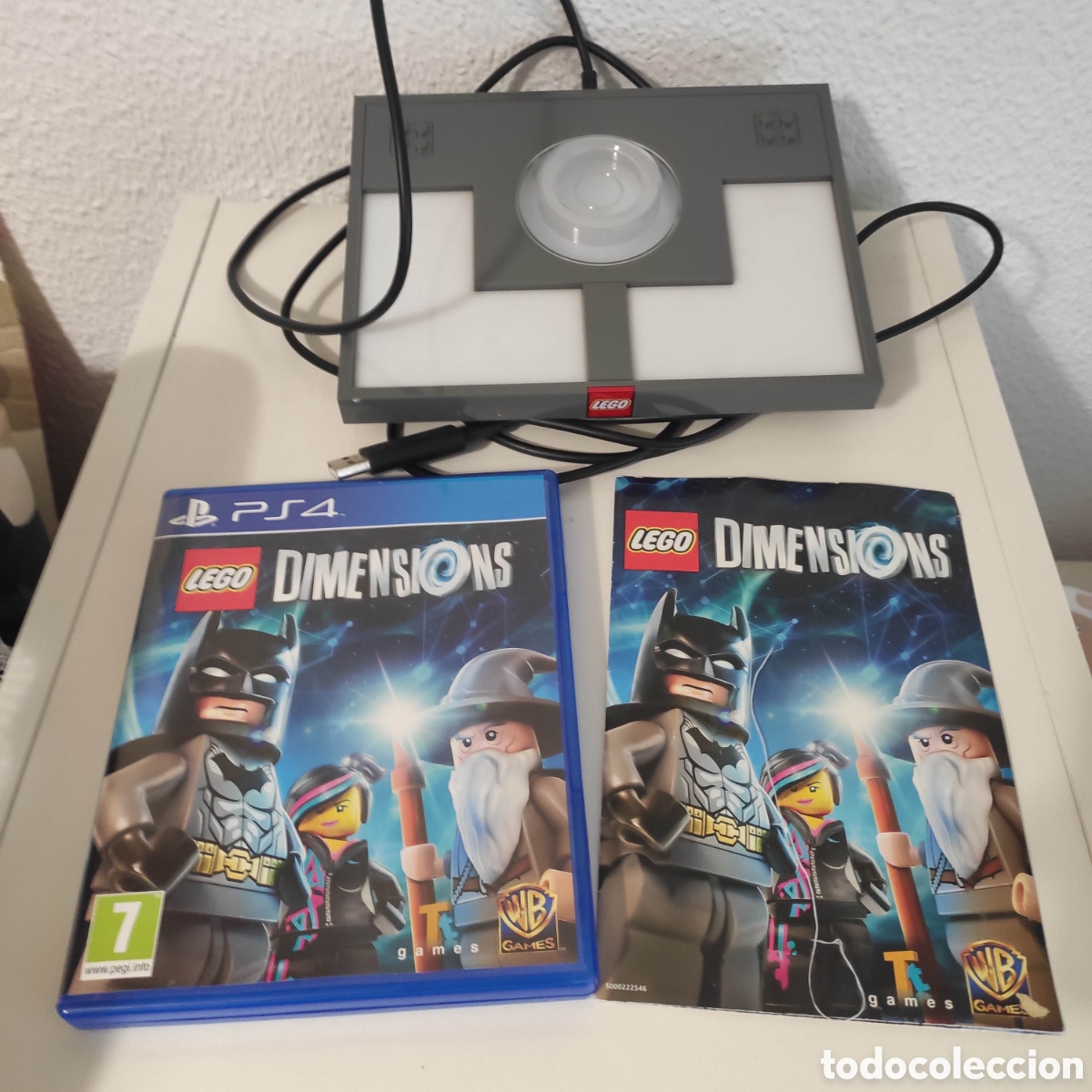 Videojuegos y consolas PS4 de segunda mano: LEGO DIMENSIONS PS4 CON BASE USB PORTAL PAD - Foto 1