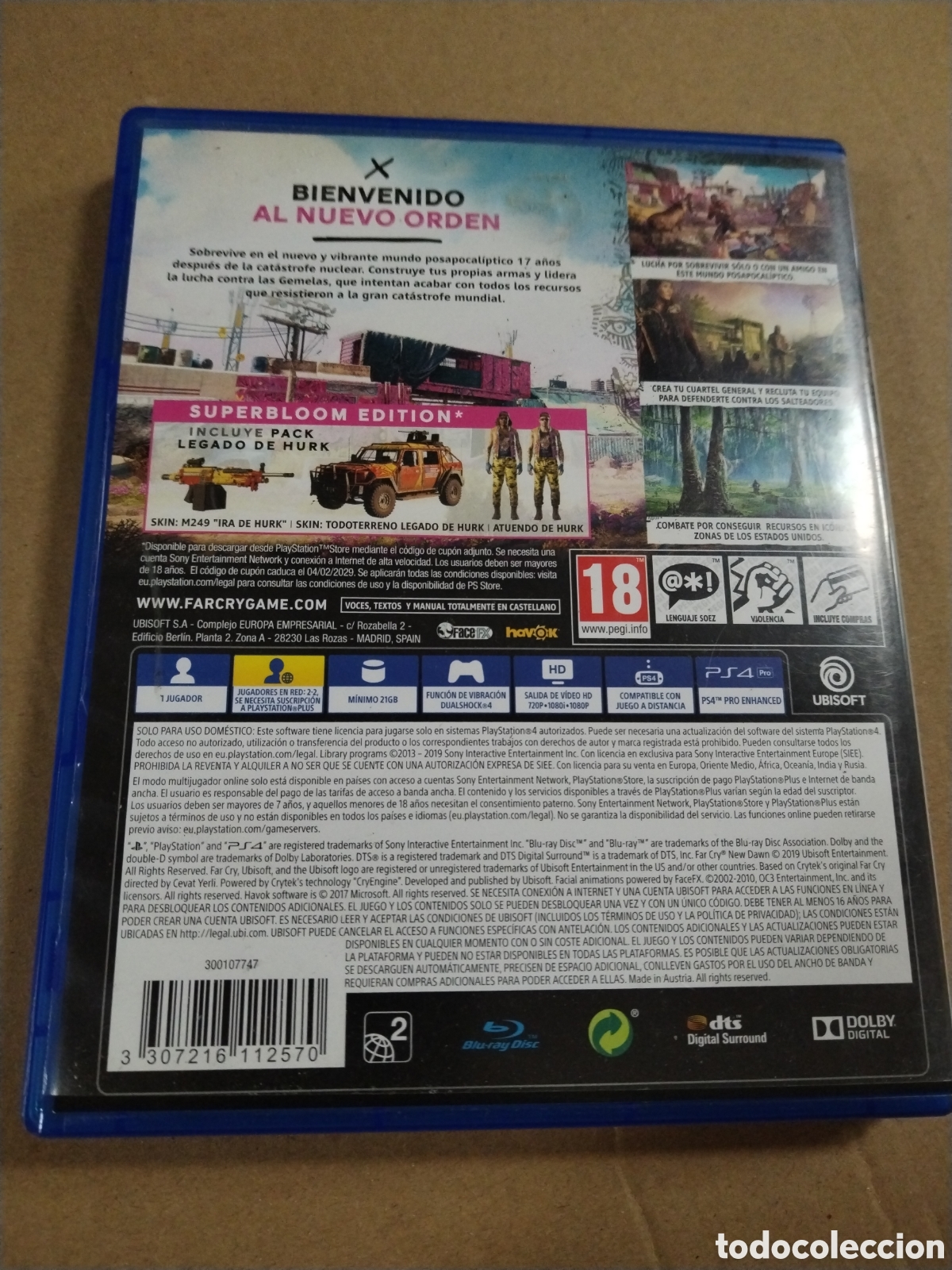 Videojuegos y consolas PS4 de segunda mano: Farcry New Dawn. PS4 Playstation - Foto 2