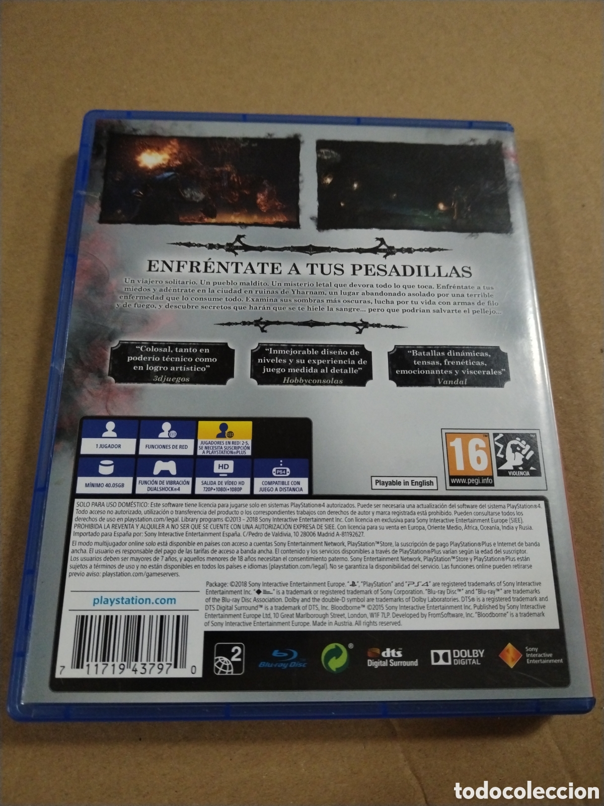 Videojuegos y consolas PS4 de segunda mano: Bloodborne. PS4 Playstation - Foto 2