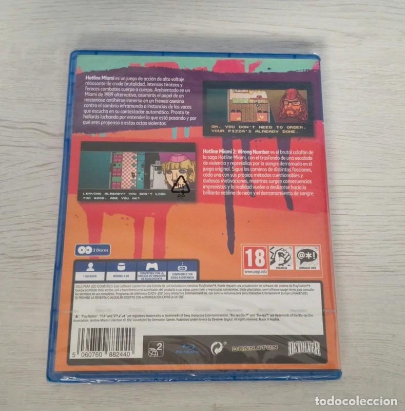 Videojuegos y consolas PS4 de segunda mano: Hotline Miami Collection Ps4 - Foto 2