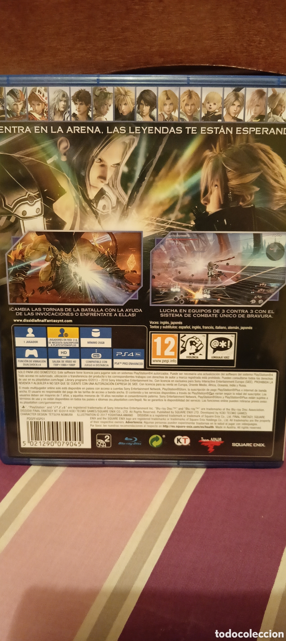 Videojuegos y consolas PS4 de segunda mano: Dissidia Final Fantasy PS4 - Foto 2