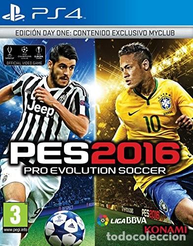 Videojuegos y consolas PS4 de segunda mano: Pro Evolution Soccer 2016 (PES 2016) - Day One Edition [PS4] - Foto 1