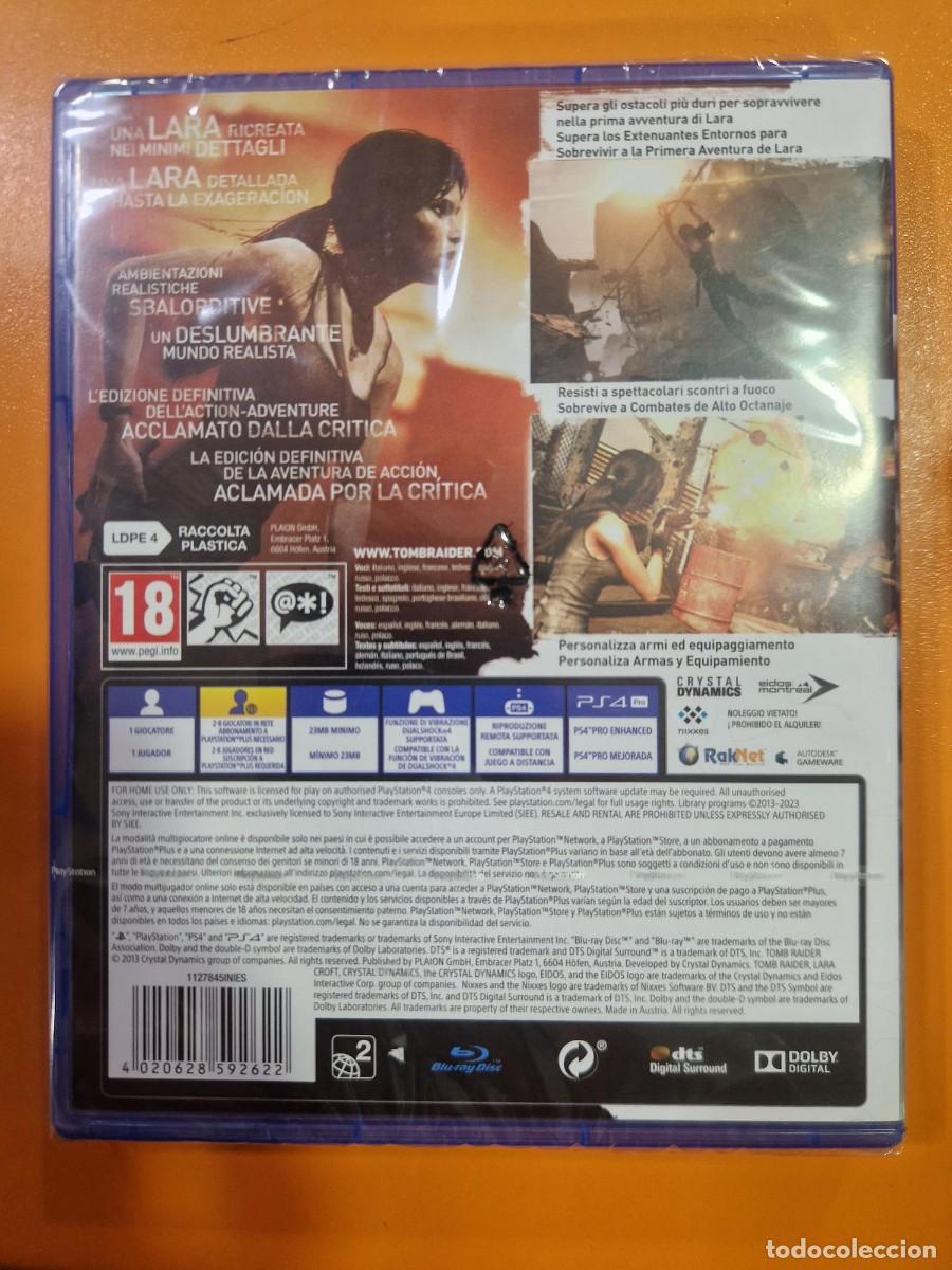 Videojuegos y consolas PS4 de segunda mano: Tomb Raider Definitive Edition [PS4] - Foto 2